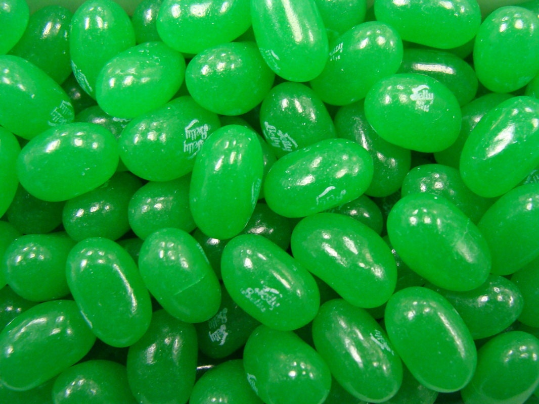 Jelly Belly Jelly Beans Green Apple FREE Expedited Shipping