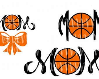Basketball MOM SVG File