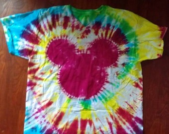 mickey mouse tie dye