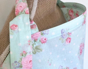 Nursing Cover Shabby Chic Floral Roses, Breastfeeding Cover Up Adjustable Flowers Pink