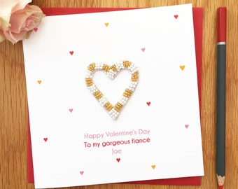 Personalised Valentine's Card For Husband / Wife or  Boyfriend /Girlsfriend