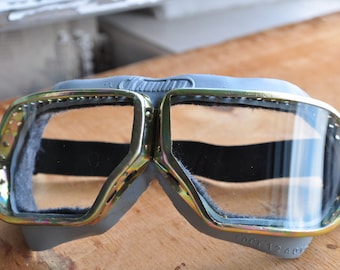 Pilot goggles USSR Aviator Goggles Vintage Goggles Steampunk Goggles Pilot Vintage Eyewear Arship goggles safety Motorcycle goggles Punk