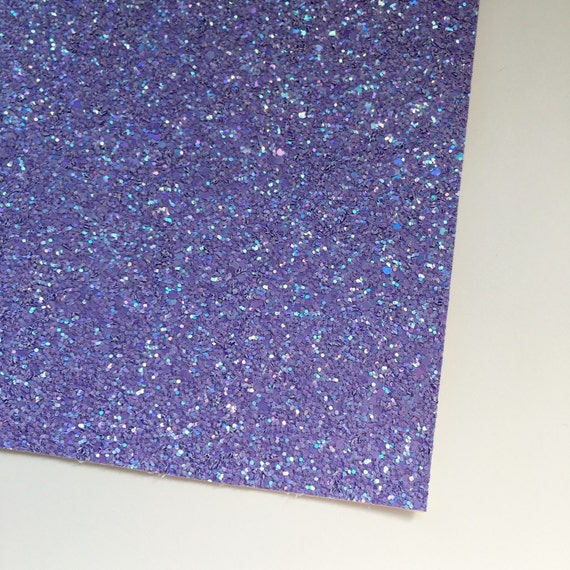Iridescent Purple Glitter Fabric Sheet 8X11 Glitter Sheet