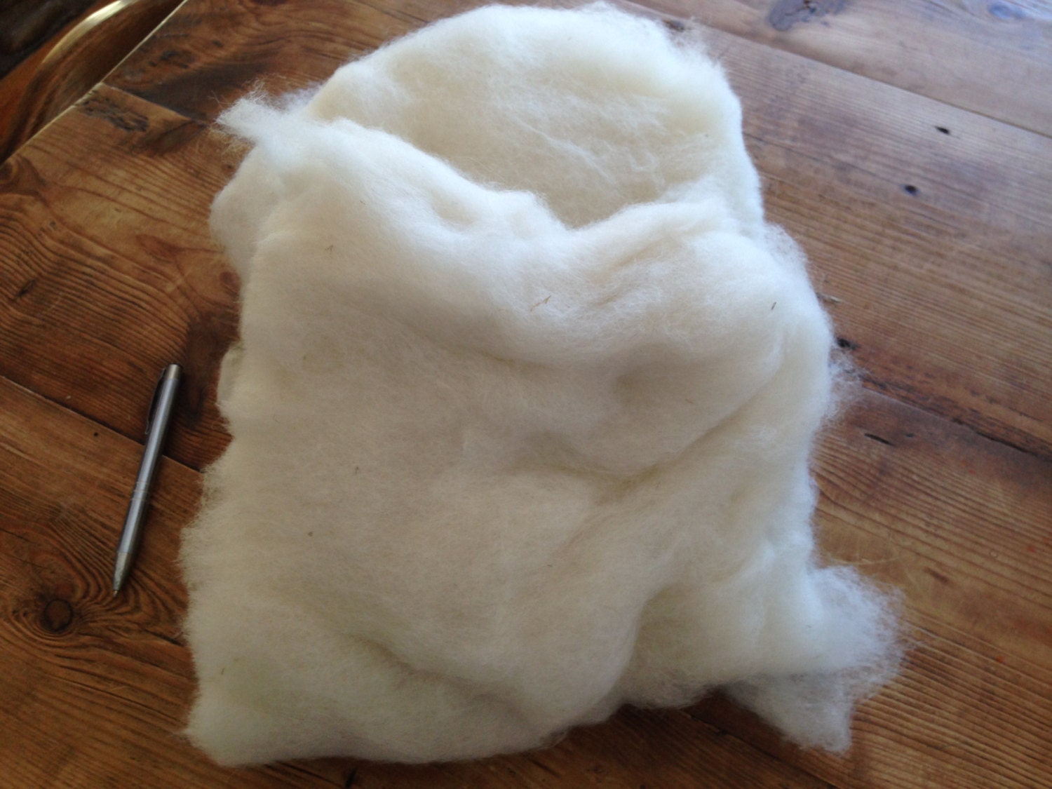 Natural Alpaca Batting 4 ounce Minimum B8