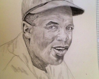 Jackie robinson art | Etsy