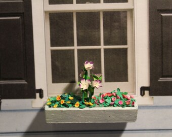 Dollhouse window box | Etsy