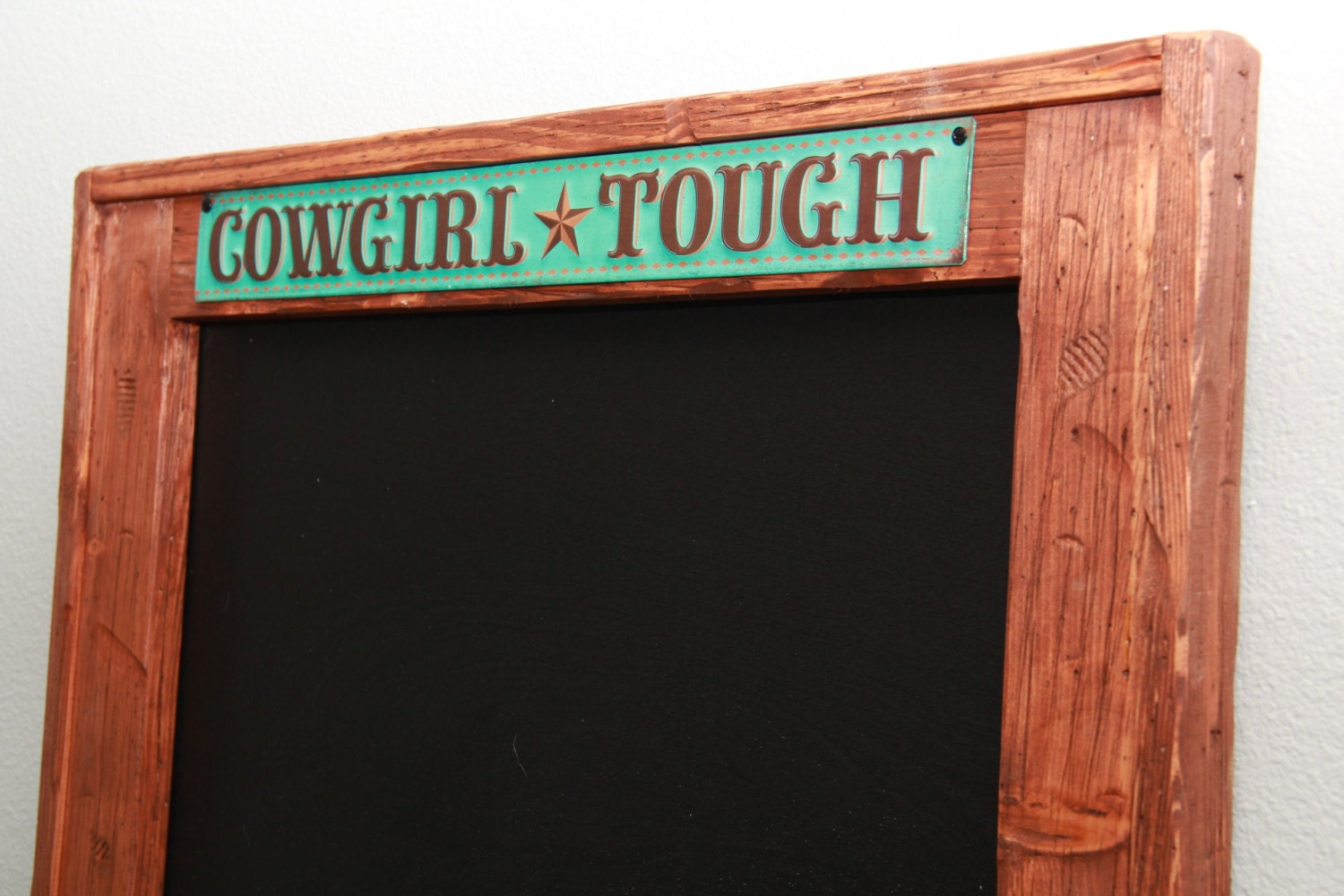 ON SALE......26 x 38 Rustic Chalkboard Home Decor Girls