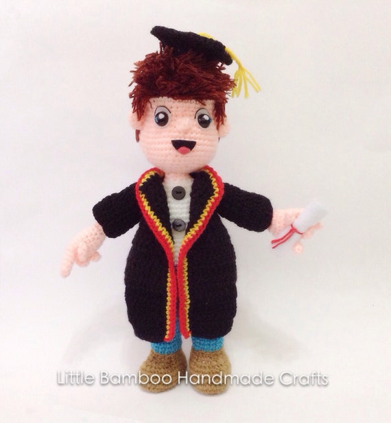 PATTERN - The Graduation doll - Crochet Pattern, pdf from ...