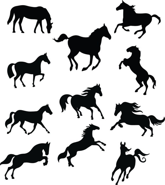 horse clip art horse clipart horses clipart horses clip by LensBug