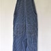 Vintage 90's Oshkosh Overalls // Striped Overalls Normcore //Denim Romper // Denim Coveralls // Denim Painter Pants