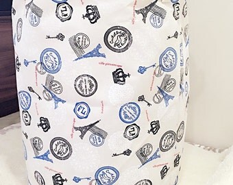 Laundry Hamper, Laundry Basket, Toy Storage, Nursery Fabric Basket, Storage Bin, Toy Basket, Nursery Storage