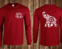 alabama monogram shirts