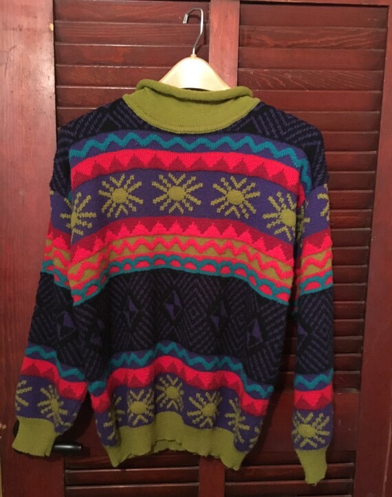 Vintage 80s Pasta Brand Sweater