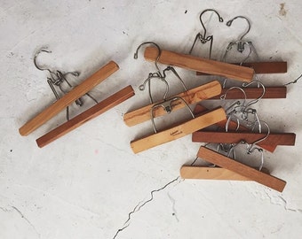 Vintage Pant Hanger - 8-9" Long, Print Hanger, Photo Hanger, Poster Hanger, Poster Frame, Farmhouse Decor