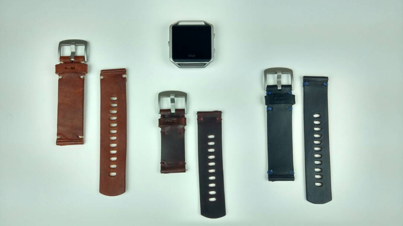 Fitbit Blaze Leather Smart Watch Band by CaliberLeather on Etsy
