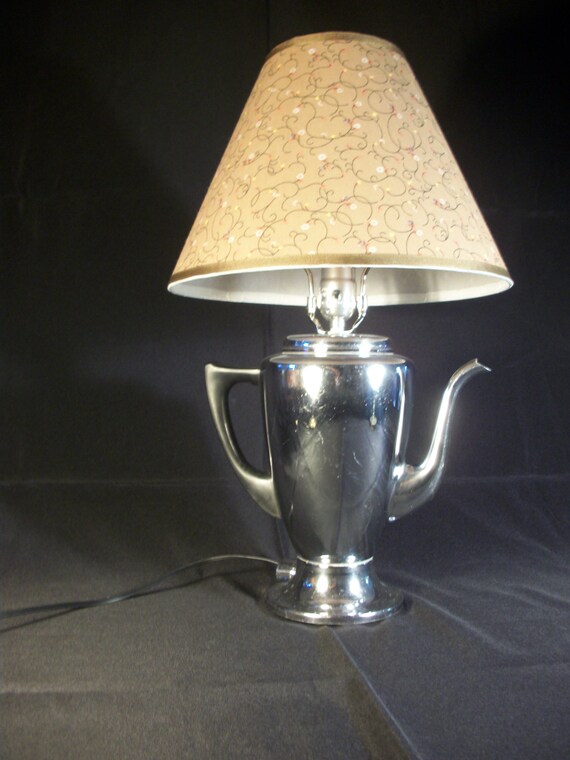 Coffee Pot Lamp