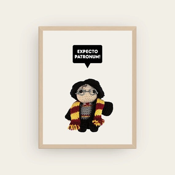 Harry Potter: Expecto Patronum! Amigurumis Prints.
