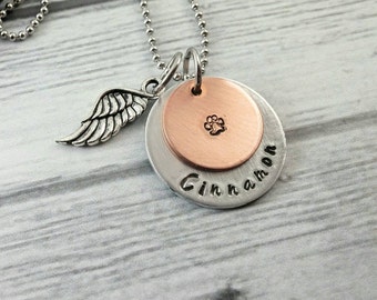 Custom Pet Memorial Jewelry~ Dog Memorial Jewelry~ Cat Memorial Jewelry~ Pet Memorial Necklace~ Cat Memorial Necklace~ Dog Loss