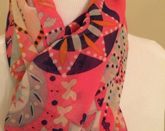 Women silk scarf/wrap