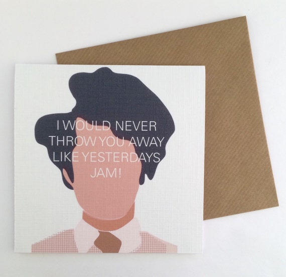 Funny Greetings Card It Crowd Maurice Moss British By Theginfox 