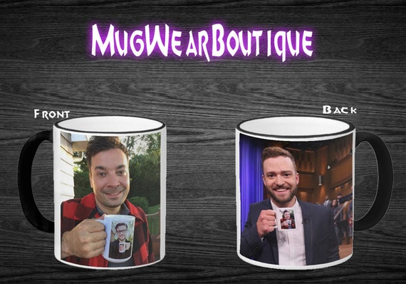 Jimmy Fallon MugJustin Timberlake Mug Great Gift Idea