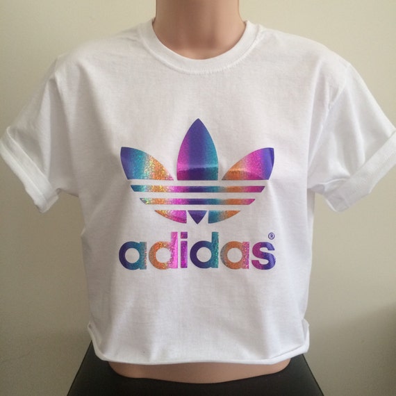 rainbow adidas shirt