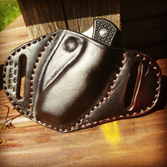 Items similar to Leather knife holster on Etsy