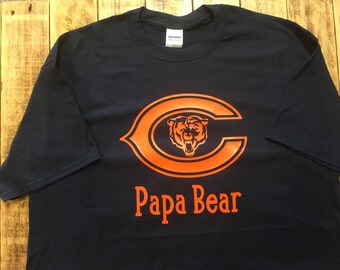 papa bear chicago bears shirt