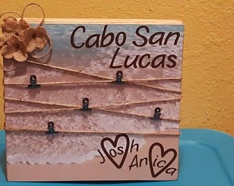 12X12 Picture Board ~ Great for honeymoons, Weddings, Baby Showers (Personalize it anyway you would)