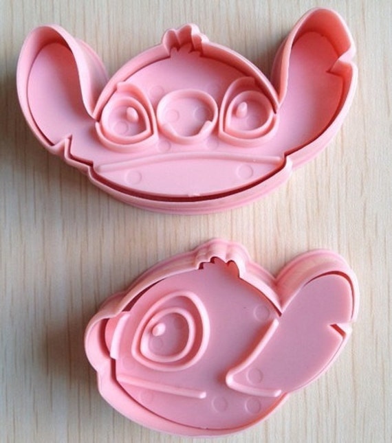 Stitch Cookie Cutters / Disney's Lilo And Stitch Pull-Press Stamp ...