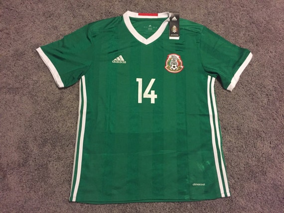 Chicharito GREEN Mexico National Team Soccer by SoccerJerseysSW7