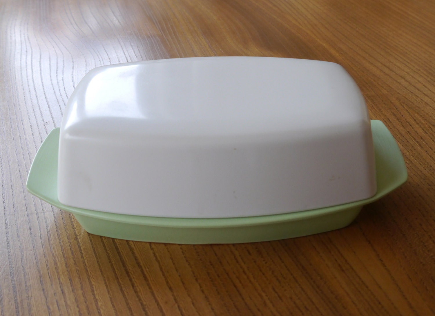 Gaydon Melmex melamine butter dish 1960's retro 1960's