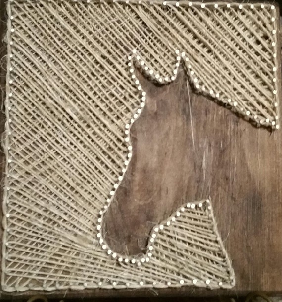 Items similar to Horse String Art on Etsy