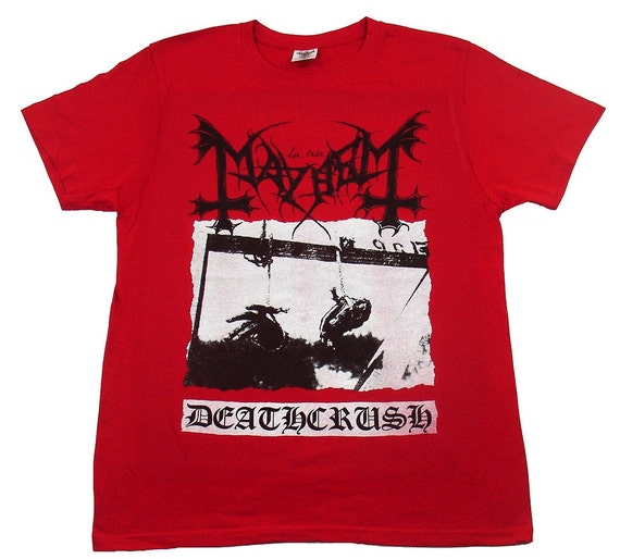 MAYHEM T-SHIRT Deathcrush by pavra on Etsy