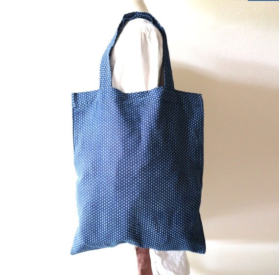 Ta-Su たす Japanese pattern Tote bag. Market bag by marukopum