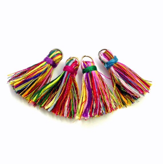 Items Similar To Small Tassels Multicolored Tassels Colorful Tassels Customized Tassels 