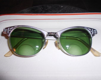 Item 3 : Vintage Eye Glasses 22k Gold Filled Frames.