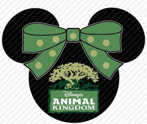 Disneys Animal Kingdom Mickey Mouse Head by CajunGirlKreations