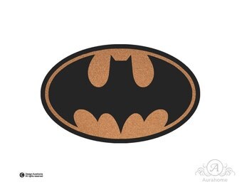 Junta Batman Cork - tablón de notas Organizador - decoraciones de pared - - Niños sitio de la decoración espacio para notas