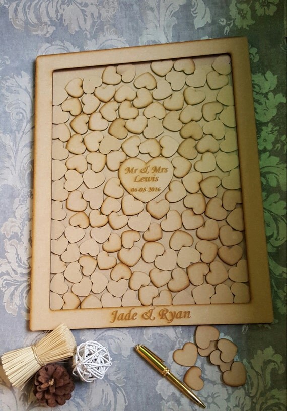 Wedding dropbox Guestbook wedding guest book by