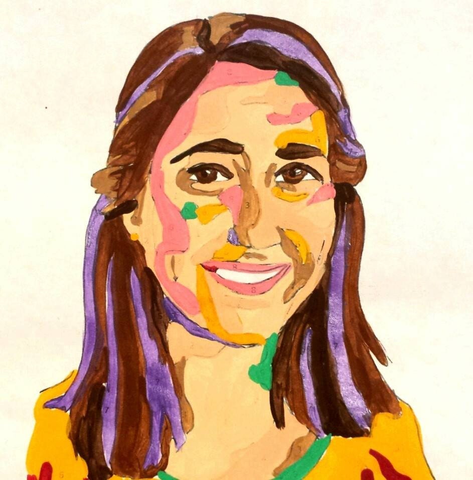 Personalized Paint by Number Portrait from McPainterly on Etsy Studio