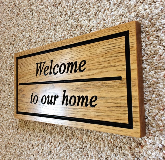 Download Vintage Sign Welcome to Our Home Sign Wood Welcome Sign for