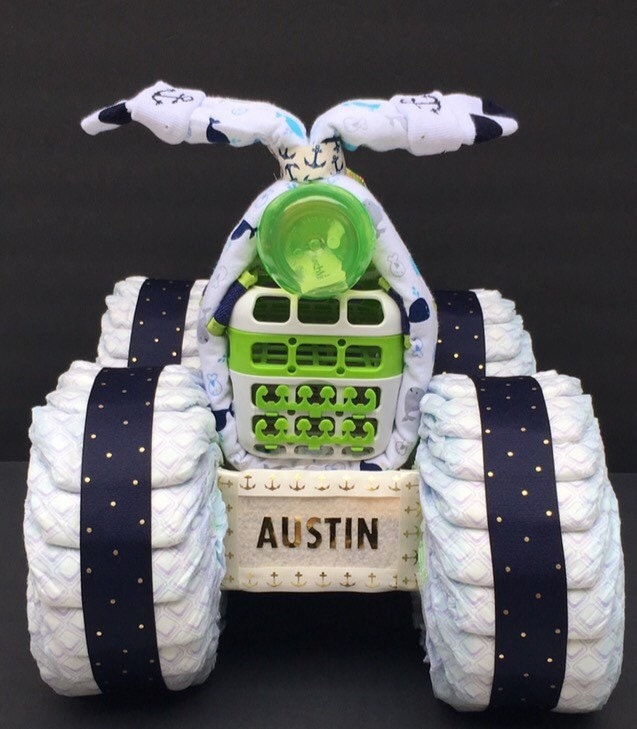 BLACK FRIDAY SALE Nautical diaper cake, nautical baby shower, diaper