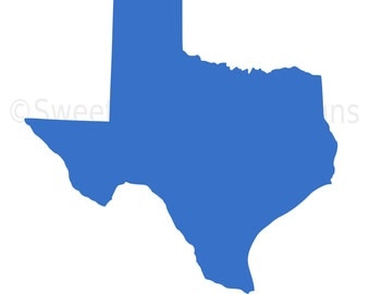 Texas outline SVG instant download design for cricut or silhouette