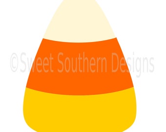 Candy corn SVG instant download design for cricut or silhouette