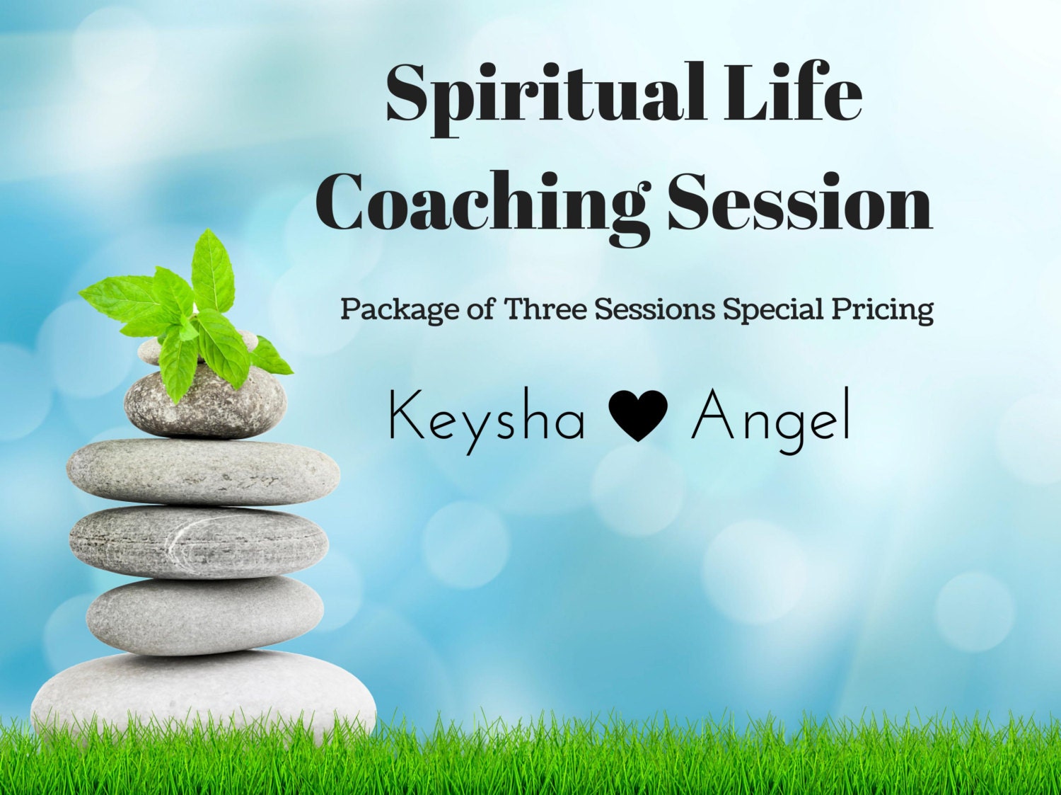 Spiritual Life Coaching Session Package of Three by BirthofAngels