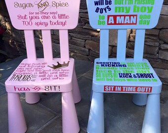 Time Out Chair With Timer time out chair | etsy Time Out Chair With Timer time out chair | etsy