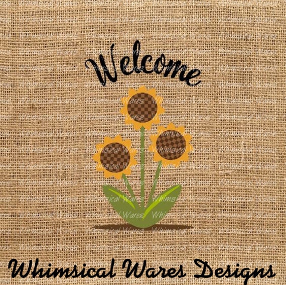 Download Sunflower Welcome Digital download .studio3 file svg eps ...