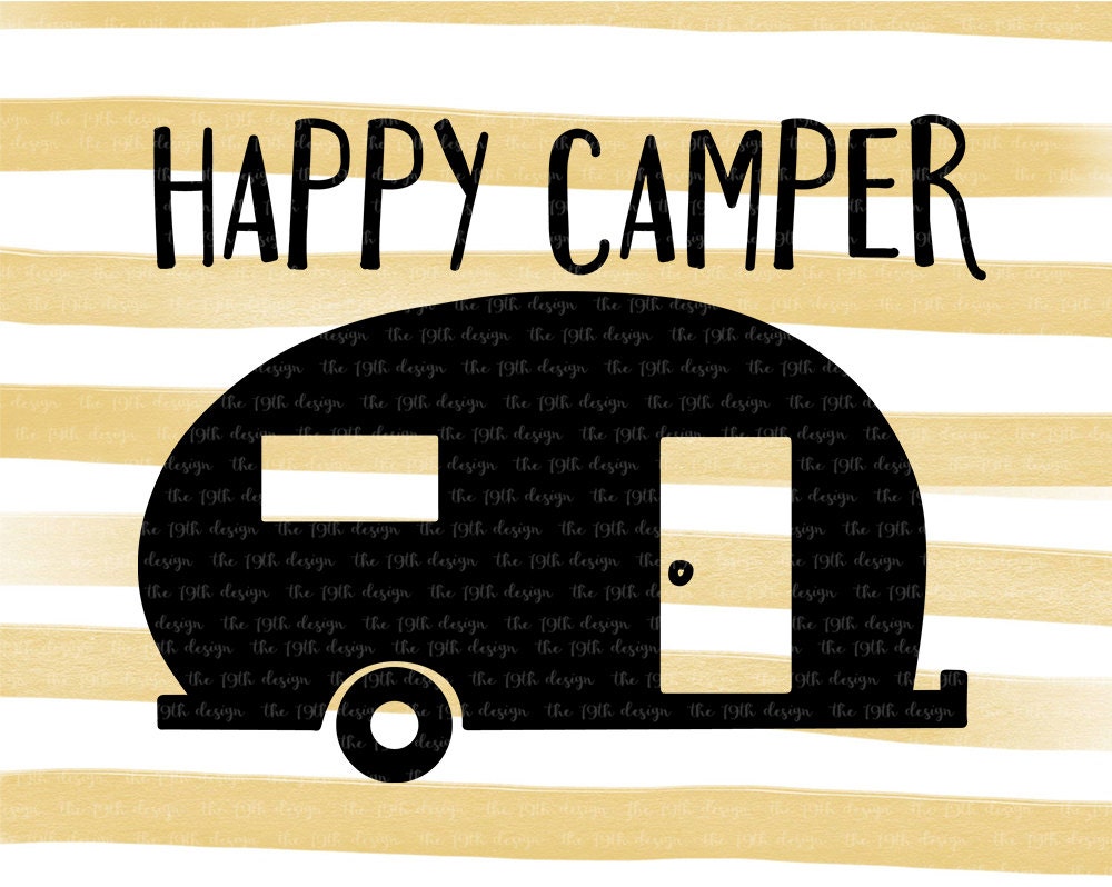 Download Happy Camper Camper Camping Adventure svg dxf eps png