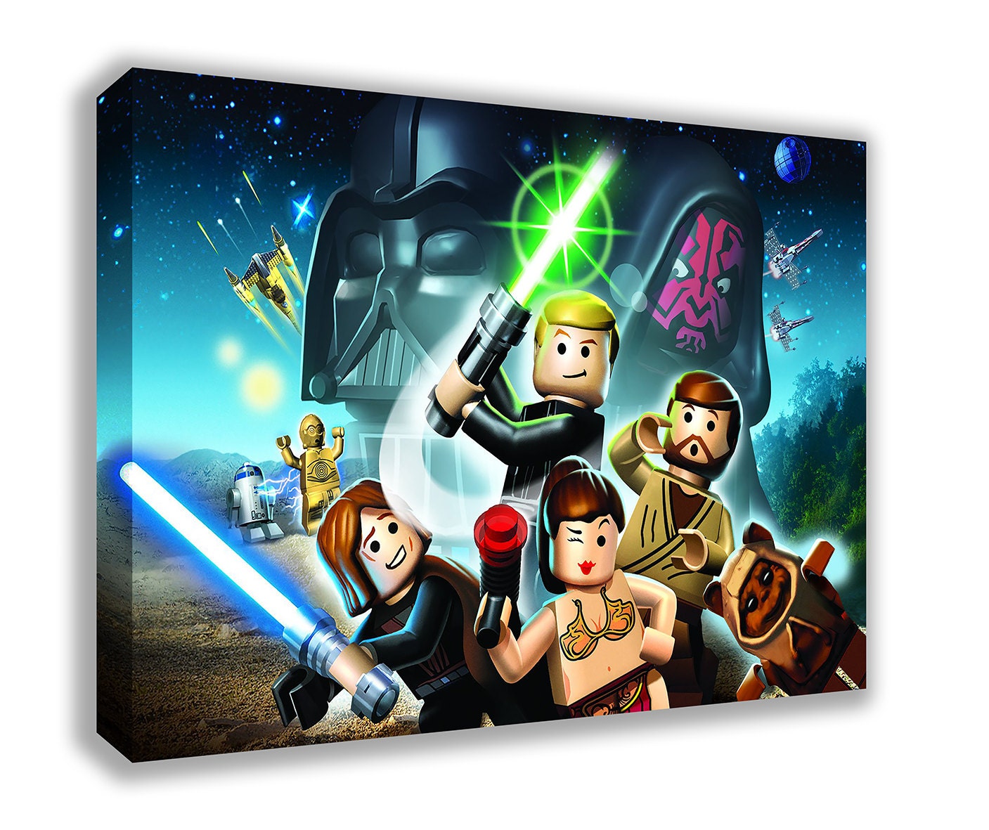 star wars lego canvas